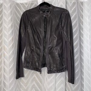 Express Minus the Leather gray jacket M